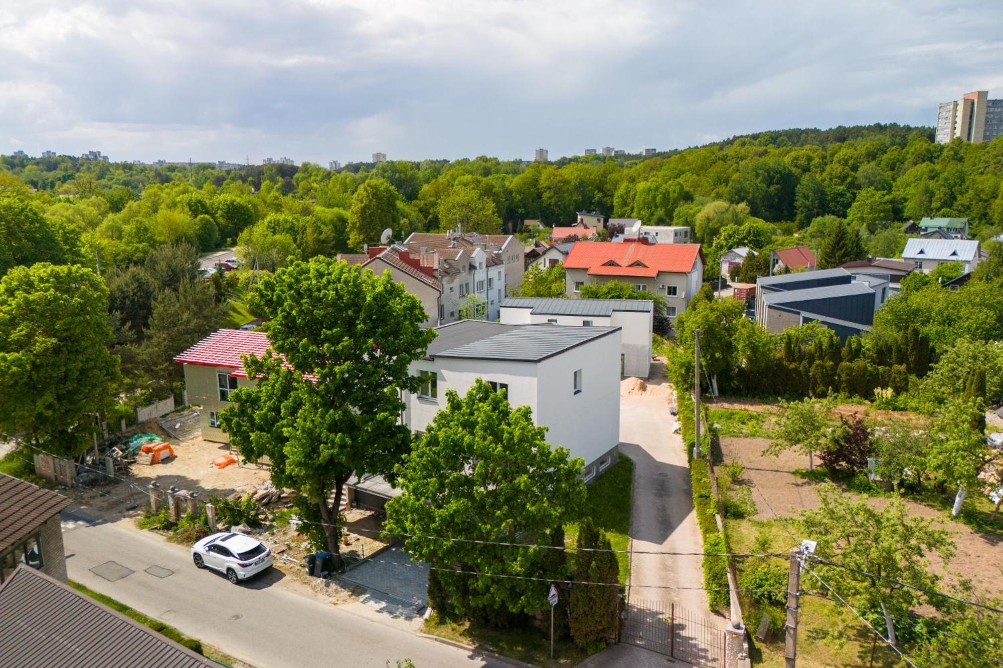 Dom S Parkovkoi, Blizko K Centru Apartment Vilnius Luaran gambar